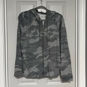 Maurice’s Large Camo Print Jacket with Hood